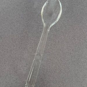 Clear glass Spoon Serving Spoon MCM